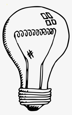 Incandescent Light Big Image Png - Light Bulb Clip Art