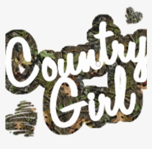 Country Girl - Camo With Country Sayings