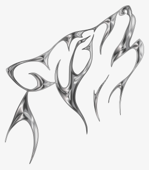 This Free Icons Png Design Of Steel Tribal Wolf No