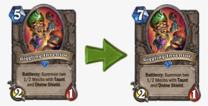 The Neutral Minion Giggling Inventor Will Now Cost - Hearthstone