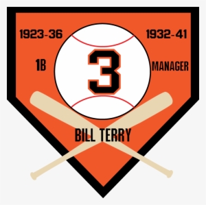#3 Bill Terry, Hall Of Famer Sf Giants Magic Number - Jackie Robinson Sf Giants