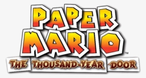 9) Paper Mario - Paper Mario Thousand Year Door Title