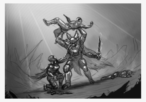 Battle Large - Dessin De Destiny