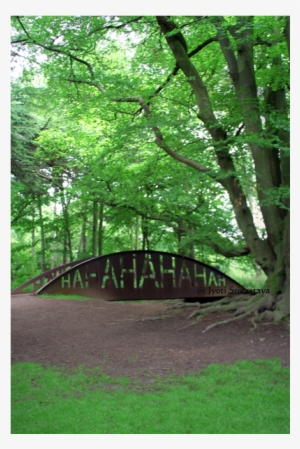 Uk / England / Yorkshire Sculpture Park / Ha-ha Bridge - Yorkshire Sculpture Park