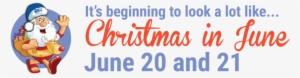 Christmas In June Banner