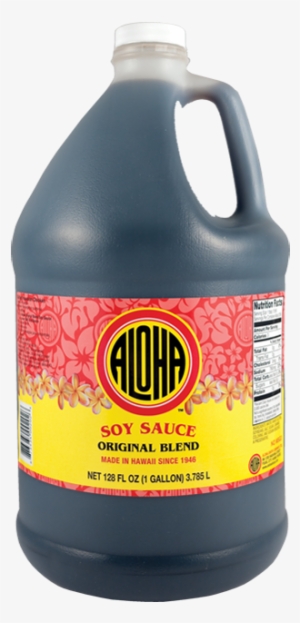 Aloha Soy Sauce Bottle 1 Gal - Aloha Soy Sauce 1 Gallon