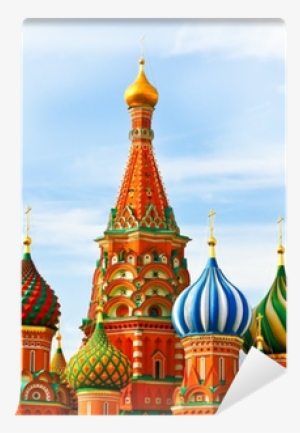Basil's Cathedral On Red Square, Moscow, Russia Wall - Saint Basil's Cathedral