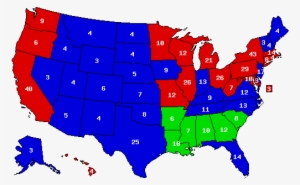 1968 Us Election Fake - Democratic Vs Republican Map 2016
