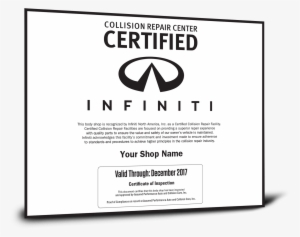 Infiniti Certified Collision Repair Network - Infiniti