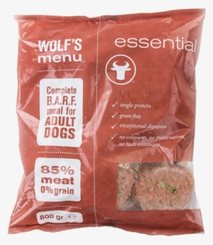 Wolf's Menu Essential, Fresh Frozen, Food, Pet Food, - Dog