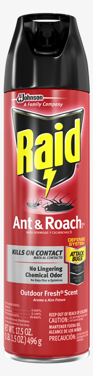 Raid® Ant & Roach Killer Kills On Contact And Keeps - Raid Ant And Roach Killer