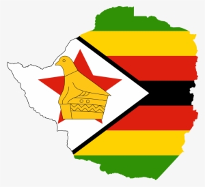 Zimbabwe Flag Transparent Image - Zimbabwe Flag In Country