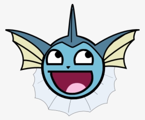 Clip Library Download Vaporeon Transparent Derp - Awesome Face