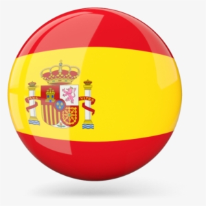 Illustration Of Flag Of Spain - Spain Flag Round Png