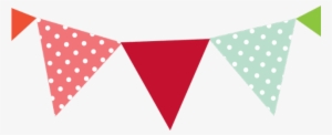 Pennant Banner Cliparts - Flag Bunting Clipart
