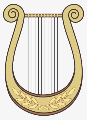 Harp Transparent Png - Lyre Clipart