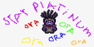 Star Platinum - Pixel Art
