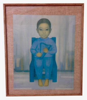 Boy With Harp By Gustavo Montoya - Picture Frame