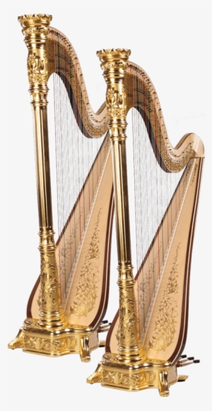 Two Gold Aoyama Harps - Aoyama Harps