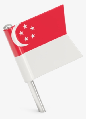 Singapore Flag Pin Png