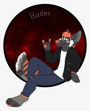 [c] Hades Circular Badge - Cartoon