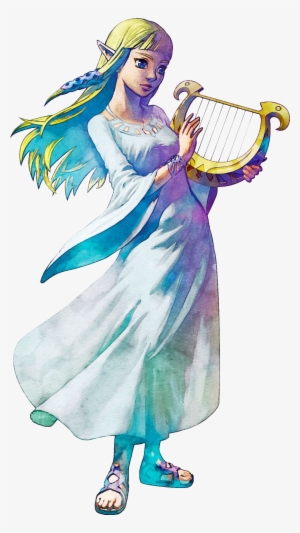 Ss Zelda Harp - Skyward Sword Zelda Png