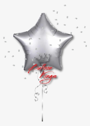 Balloon Star Silver Png
