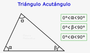 a) triángulo acutángulo - triangulo acutangulo