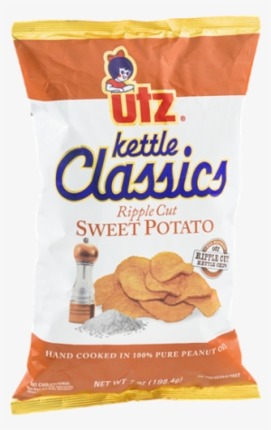 Utz Chips Png - Utz Dark Russets Kettle Classics Potato Chips - 8oz