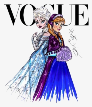 Princesas Vogue Png - Elsa And Anna Vogue