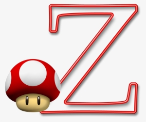 Z Abc Games, Alphabet Letters, Mario Bros, Super - Super Mario Mushroom Hd