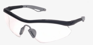 Hombre Safety Glass Hb110 - Crews Hb110 Hombre Safety Glasses With Black Frame