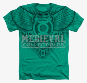 Green Lantern Winged Logo T-shirt - T-shirt: Sesame Street- Oscar Can It!, Xl. T-shirt