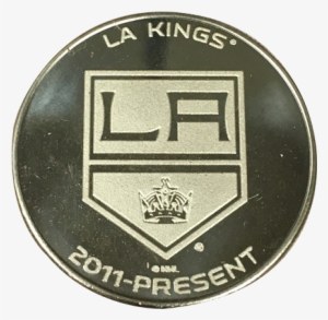 La Kings 50th Anniversary Shield Bronze Minted Coin - Sun Shield