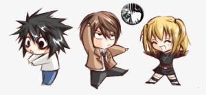 Banner Freeuse Library Drawing Chibis Death Note - L Death Note Cute