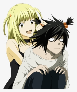 L From Death Note Pictures - L Lawliet And Misa Amane