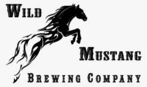 Wild Mustang Beer Brewing Company Logo - Wall Decal