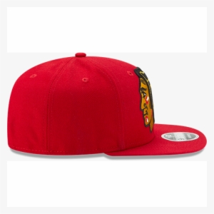 Chicago Blackhawks Red Logo Grand New Era 9fifty Right - Lacoste Live Baseball Cap