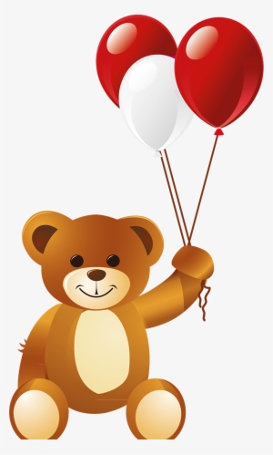Valentine Cartoon, Valentines Teddy Bear, Baby Bears, - Lovely Cartoon Bear Print Girls' Students' Prom Birthday