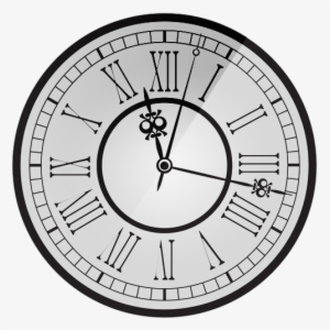 Clock Logo - Vintage Clock Vector Png