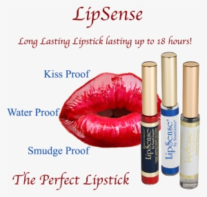 Lipsense Lipstick - Cool Red Lips Pomade Kiss Mouth Woman Girl Sexy 24x18