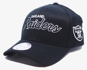 Oakland Raiders Mitchell & Ness Nfl Script Flexfit - New York Yankees Hat