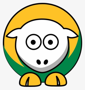 Sheep Baylor Bears Team Colors - Yellow Sheep Clipart