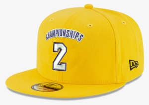 kobe bryant 9fifty 2 championships gold snapback cap - cap