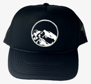 Mountain Logo Trucker Hat - Trucker Cap Mountain Logo