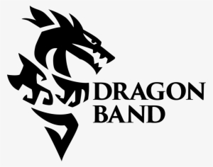 Dragon Band Logo - White And Black Dragon Logo