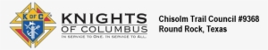 Chisolm Trail Council - Knights Of Columbus Bumper Sticker Or Helmet Sticker