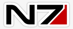 N7 T Shirt Iron On Transfer - N7 Logo Transparent