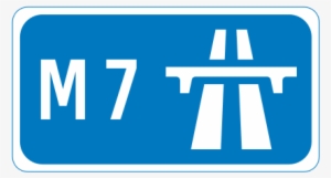 M7 Motorway Logo - M1 Motorway Sign