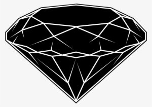 Black Diamond Logos Graphic Library - Diamond Logo Black